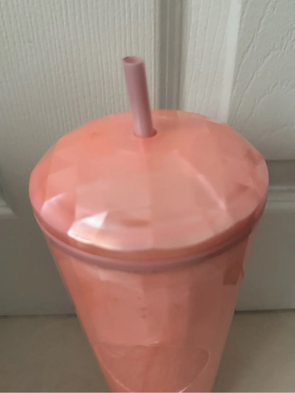 Starbucks Rare Pearl Pink Summer Tumbler with Straw